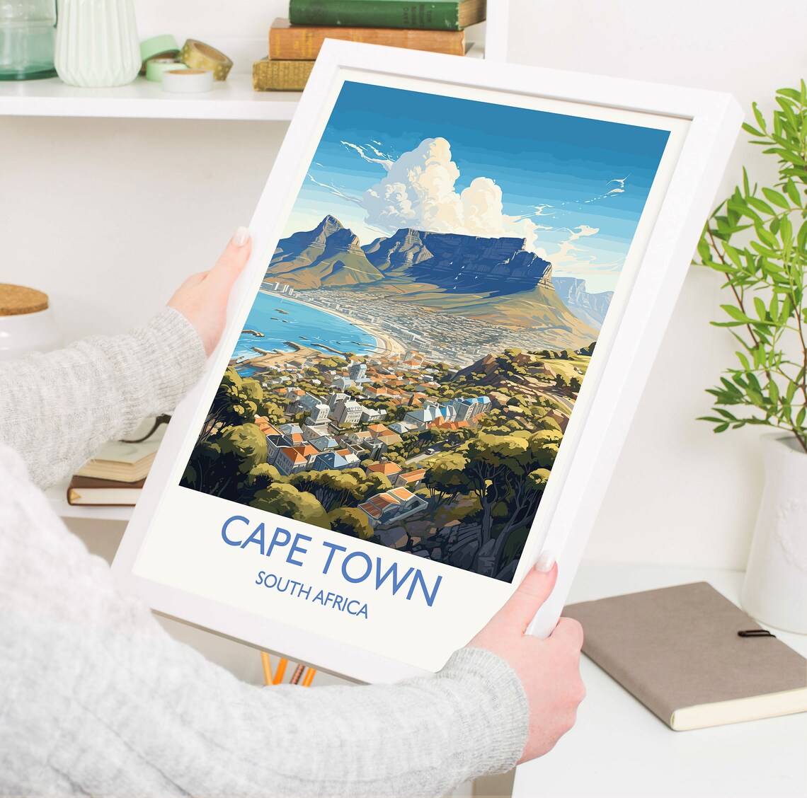 Cape Town Art Lovers Gift Wall Art Print - Image 5