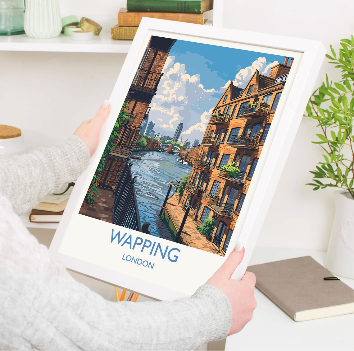 Wapping Travel Poster, London Travel Art Print - Image 5