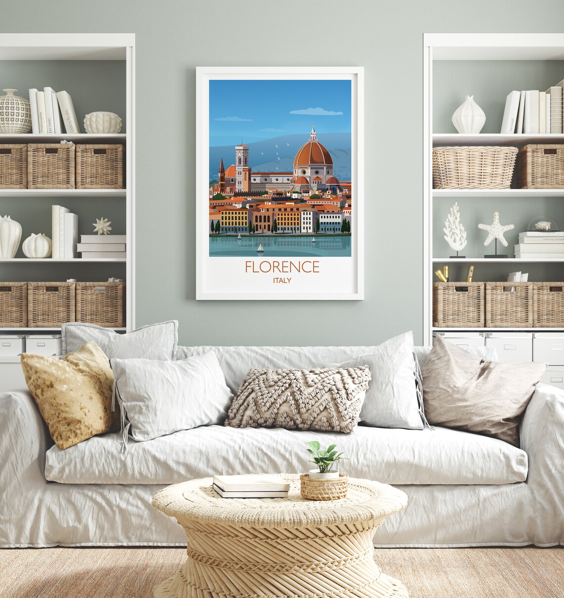 Florence Italy Art Lovers Gift Wall Art Print - Image 2