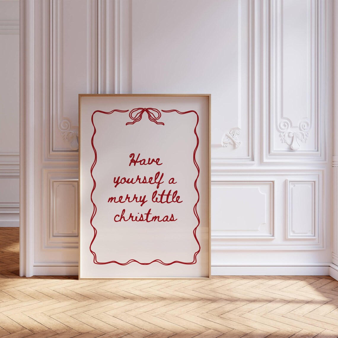 Have Yourself a Merry Little Christmas Bow Print - Image 8