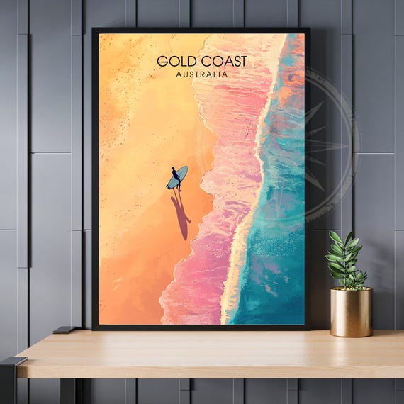 Gold Coast Poster Australia
