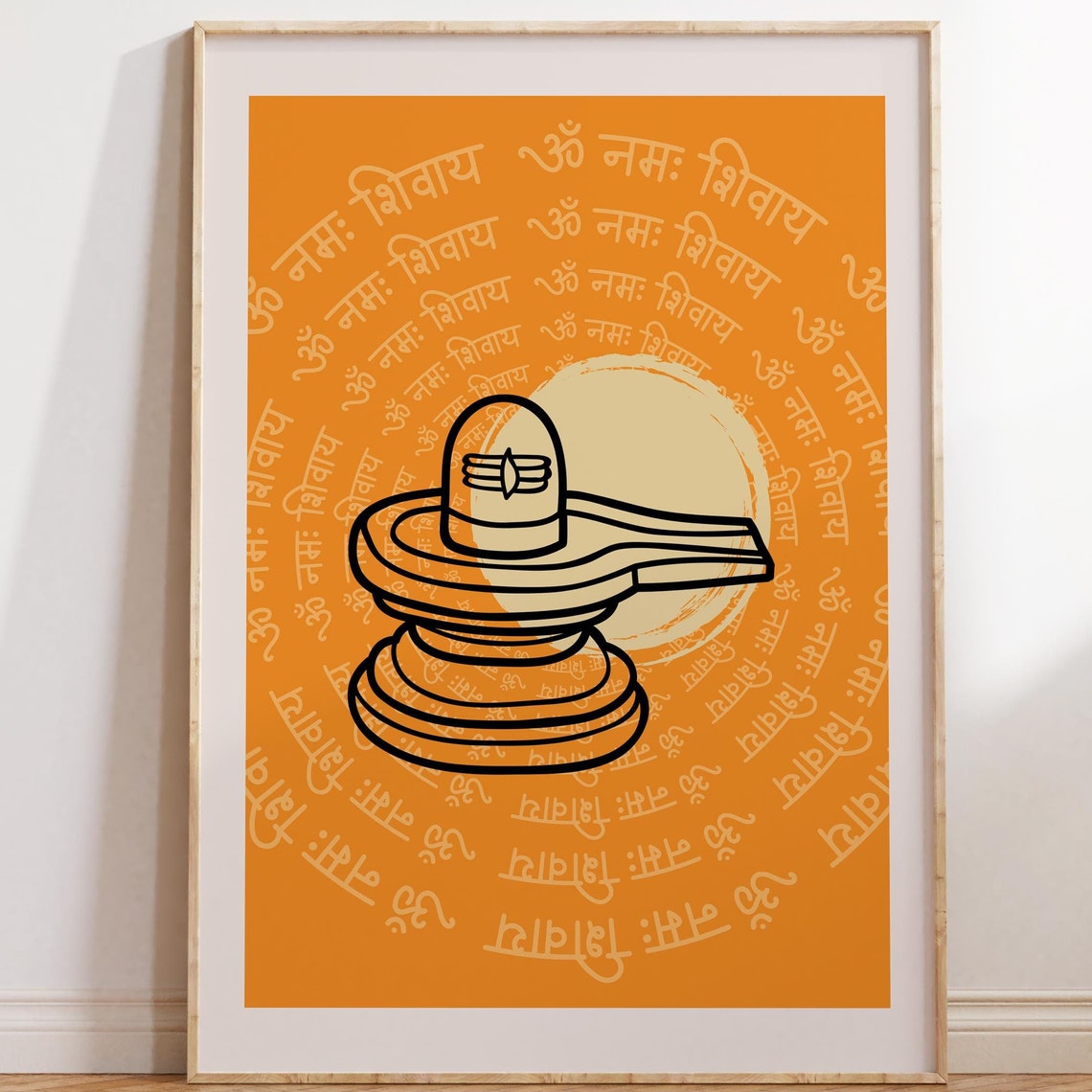 Lord Shiva Art Print Shiva Wall Art Hindu God Art Hindu Artwork Shiva Poster Hindu Art Meditation Poster Spiritual Wall Art Mahadev