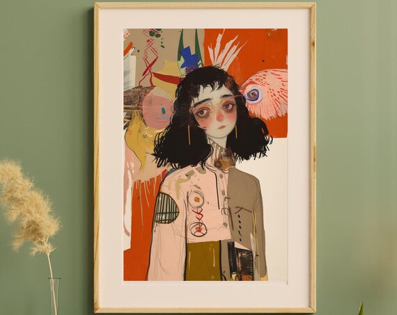 Agatha Unique Canvas Art Print