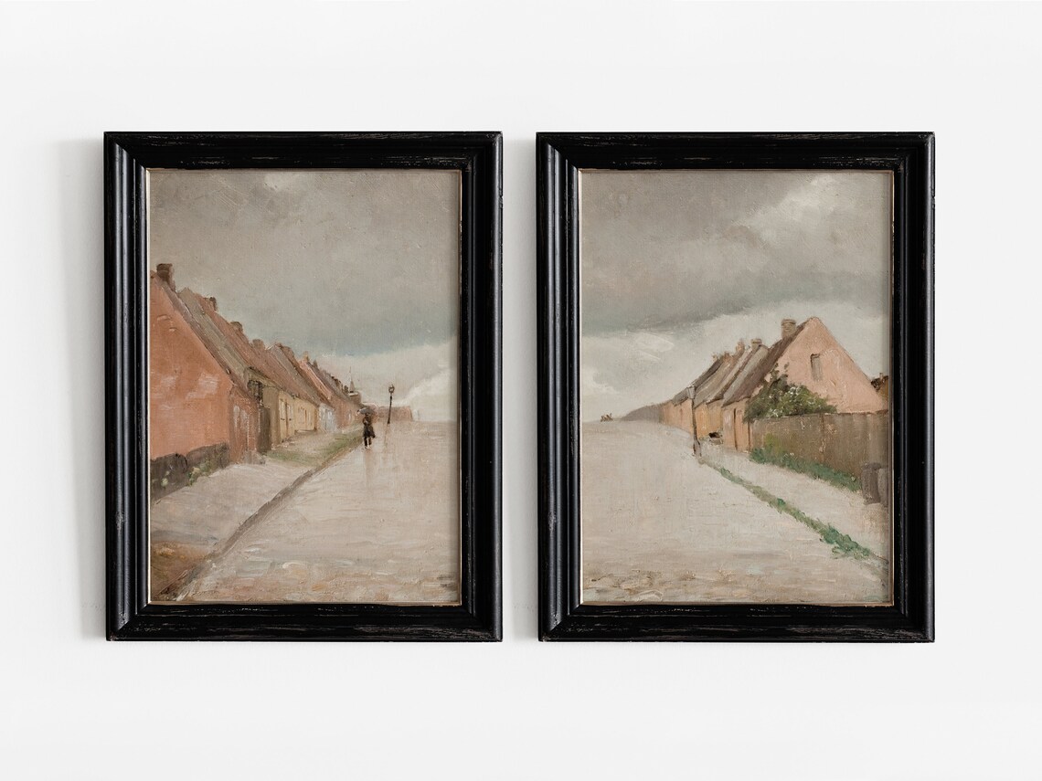Danish Lane In 2 Vintage Street Art Print - Image 2