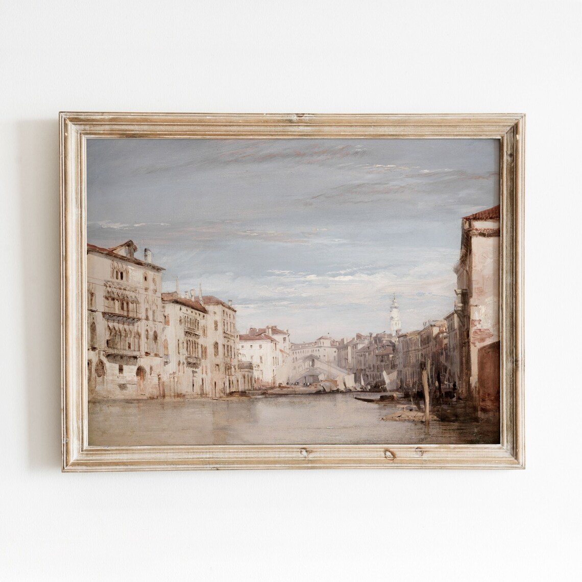 Grand Canal Venice Vintage Travel Poster