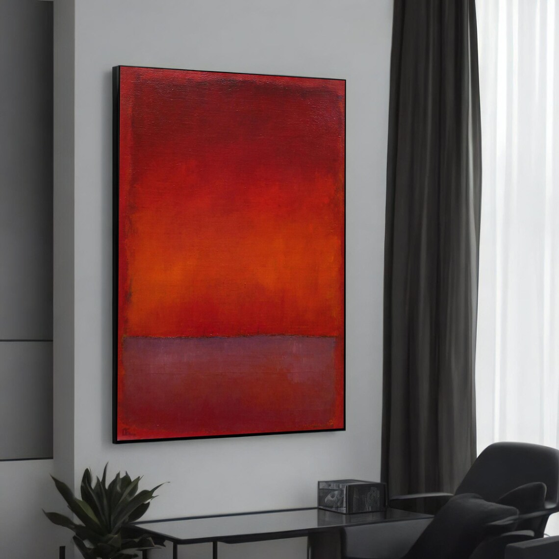 Mark Rothko Abstract Art Print, Modern Art