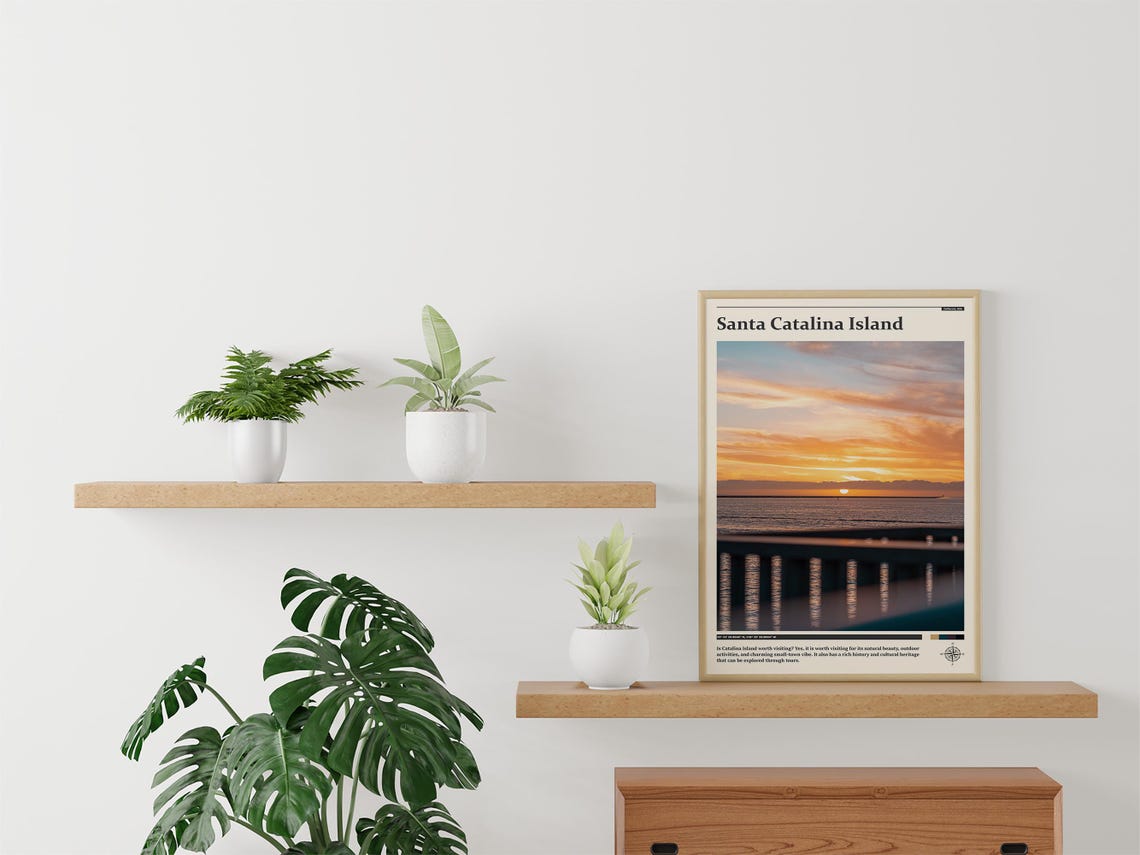 Travel Photography Santa Catalina Island Print Santa Catalina Island Wall Art Santa Catalina Island Poster Santa Catalina Island Photo - Image 3