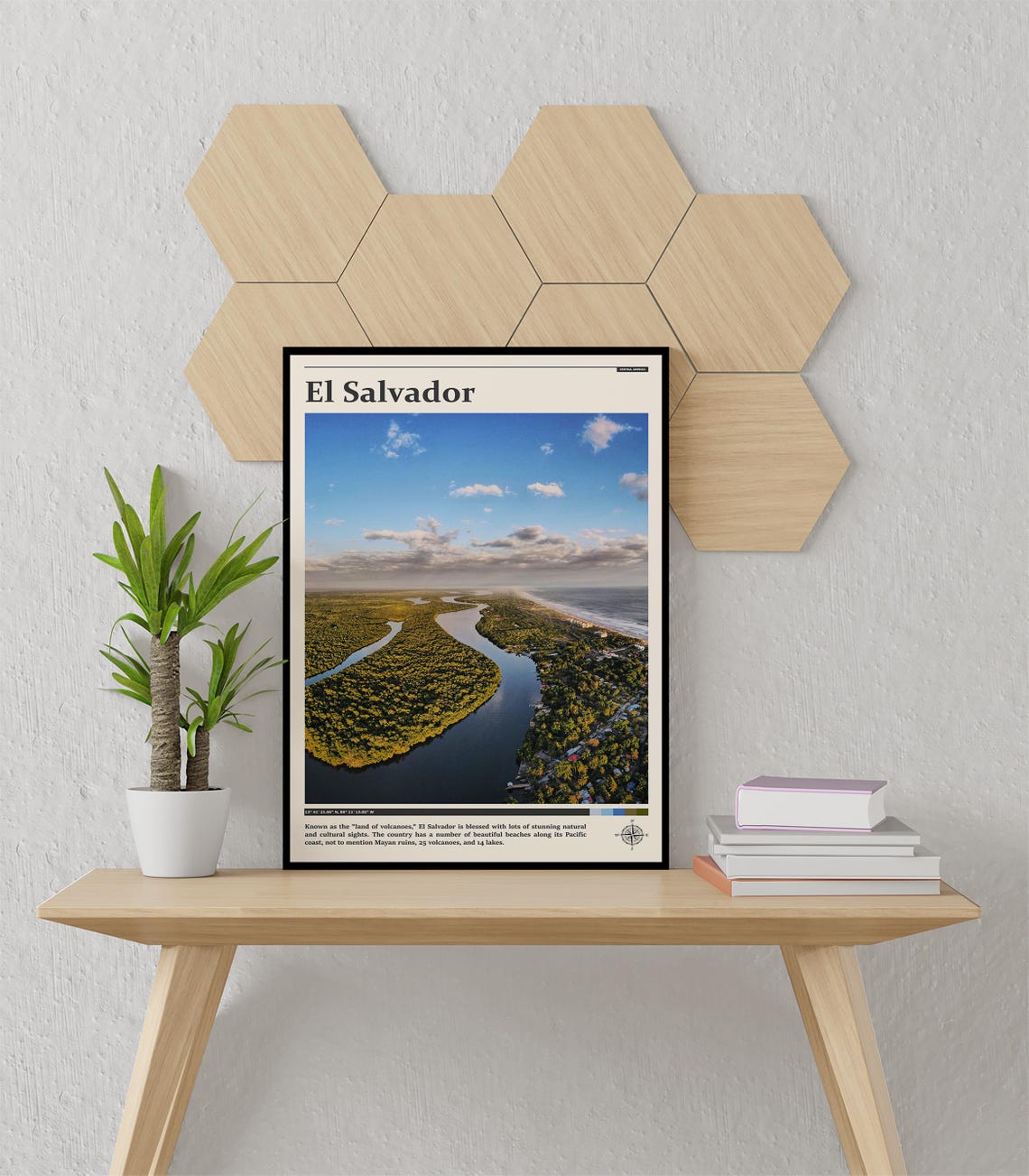 Travel Photography El Salvador Print El Salvador Art El Salvador Poster El Salvador Photo Central America El Salvador Decor - Image 3