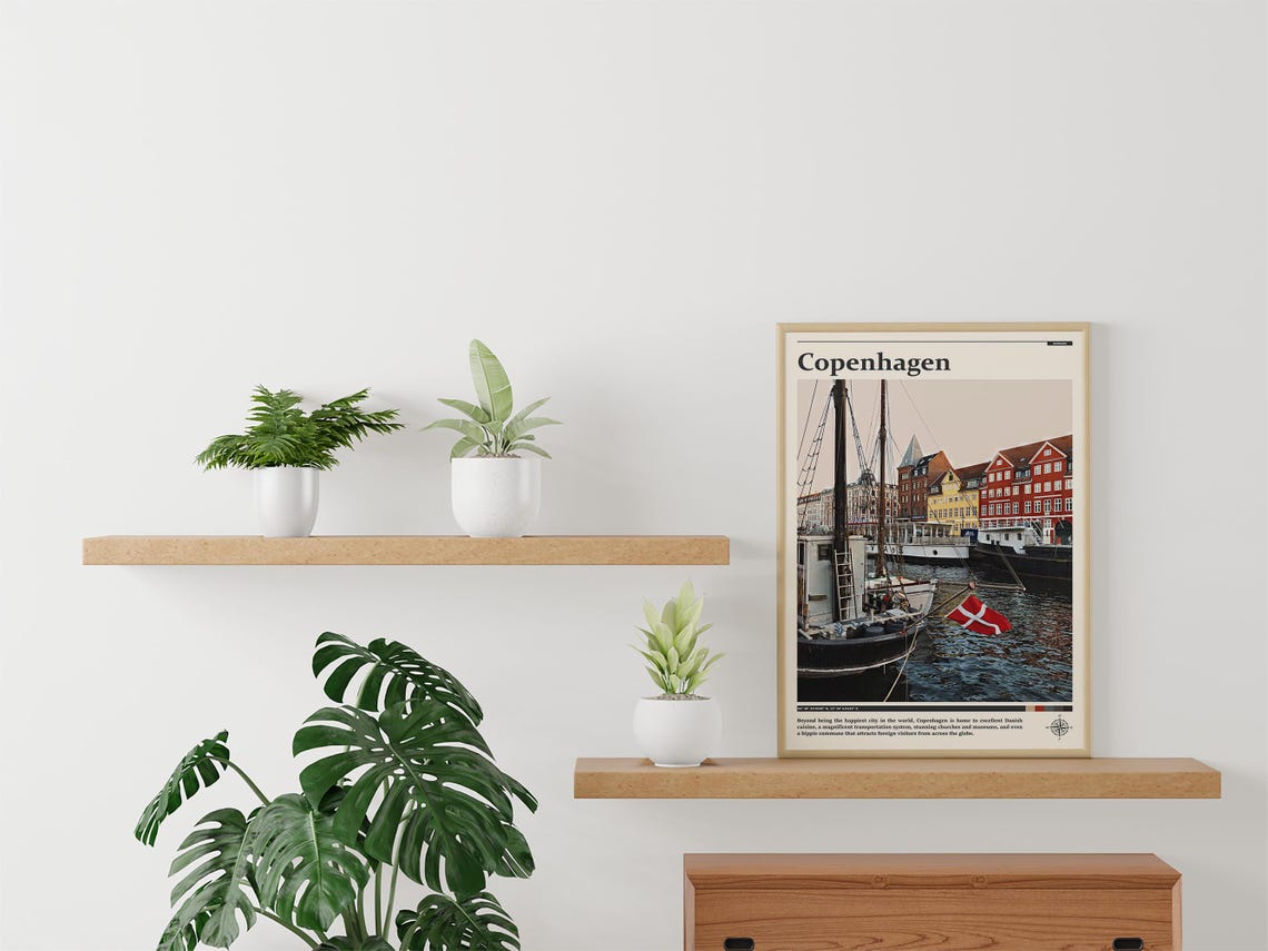 Travel Photography Copenhagen Print Copenhagen Wall Art Copenhagen Poster Copenhagen Photo Denmark Wall Art Copenhagen Decor - Image 3