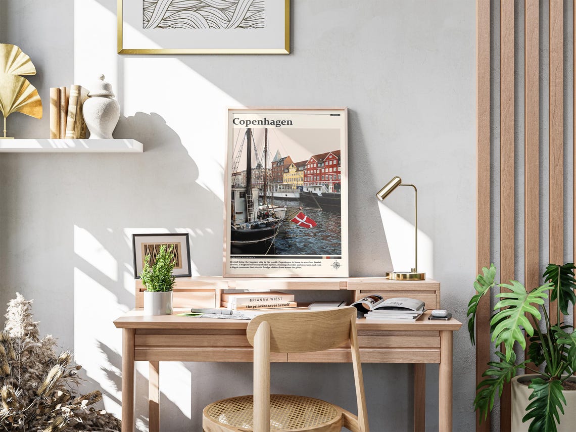 Travel Photography Copenhagen Print Copenhagen Wall Art Copenhagen Poster Copenhagen Photo Denmark Wall Art Copenhagen Decor - Image 4