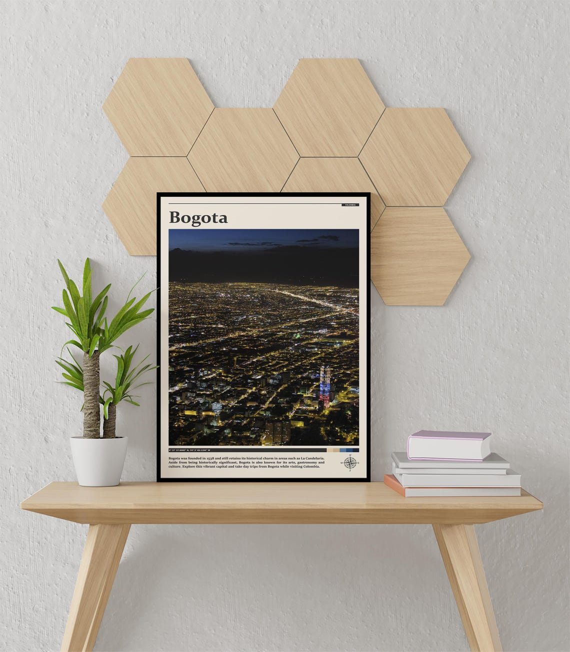 Travel Photography Bogota Print Bogota Wall Art Bogota Poster Bogota Photo Bogota Poster Print Bogota Decor South America - Image 3