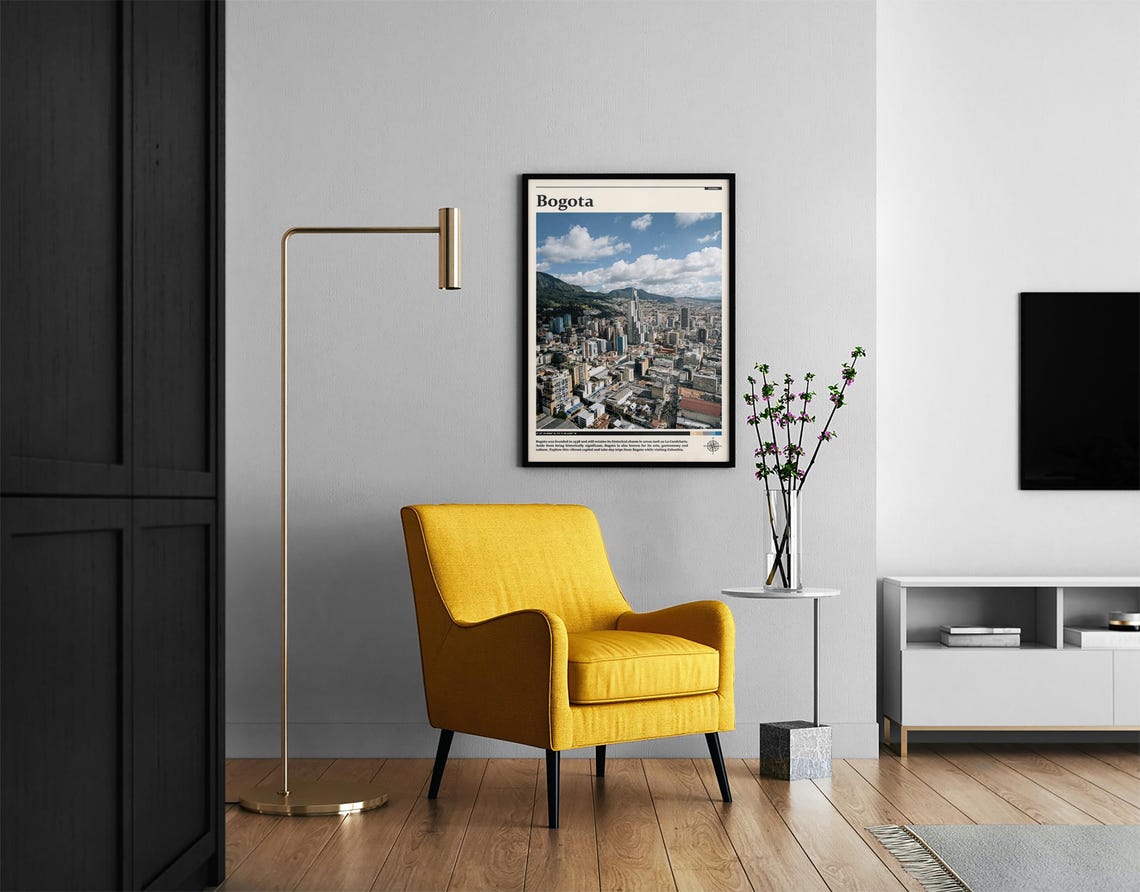 Travel Photography Bogota Print Bogota Wall Art Bogota Poster Bogota Photo Bogota Poster Print Bogota Decor South America - Image 2