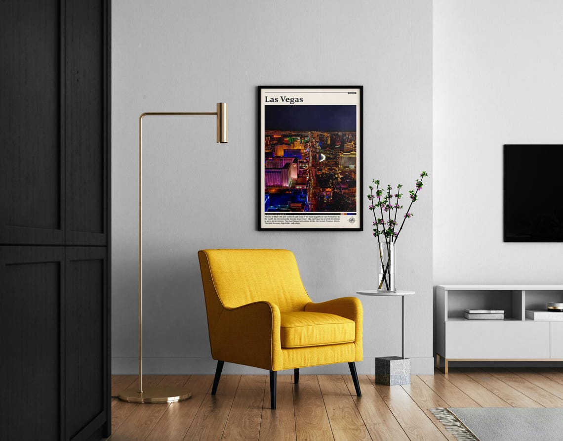 Travel Photography Las Vegas Print Las Vegas Wall Art Las Vegas Poster Las Vegas Photo Las Vegas Poster Print Nevada Las Vegas - Image 2