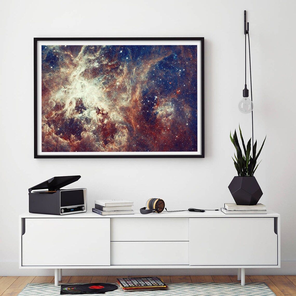 Hubble Telescope Space Poster, Haunting Nebula - Image 2