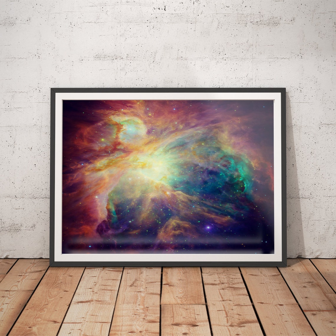 Hubble Telescope Orion Nebula Art Print