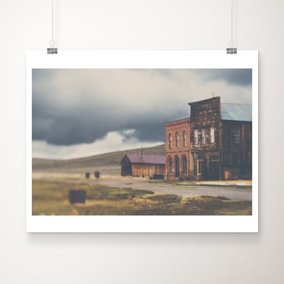 Bodie Ghost Town Dechambeau Hotel Moody Western Photo Poster