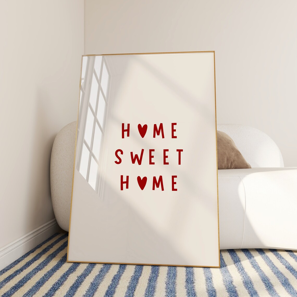 Home Sweet Home Minimalist Welcome Home Art Print - Image 6