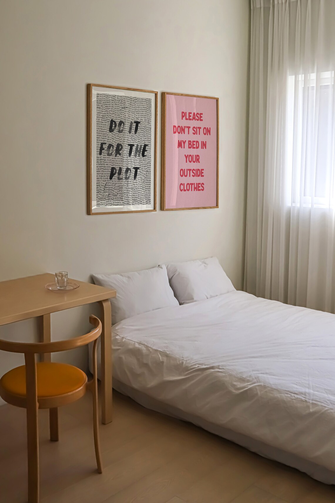 Don't Sit On My Bed In Your Outside Clothes Poster - Image 2