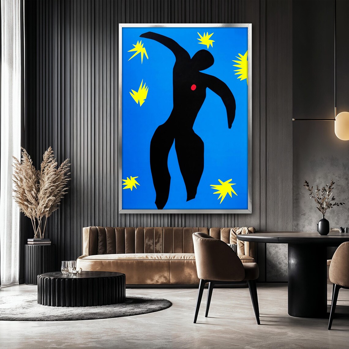 Henri Matisse Icarus, Jazz Cut-Out Series Art Print - Image 2