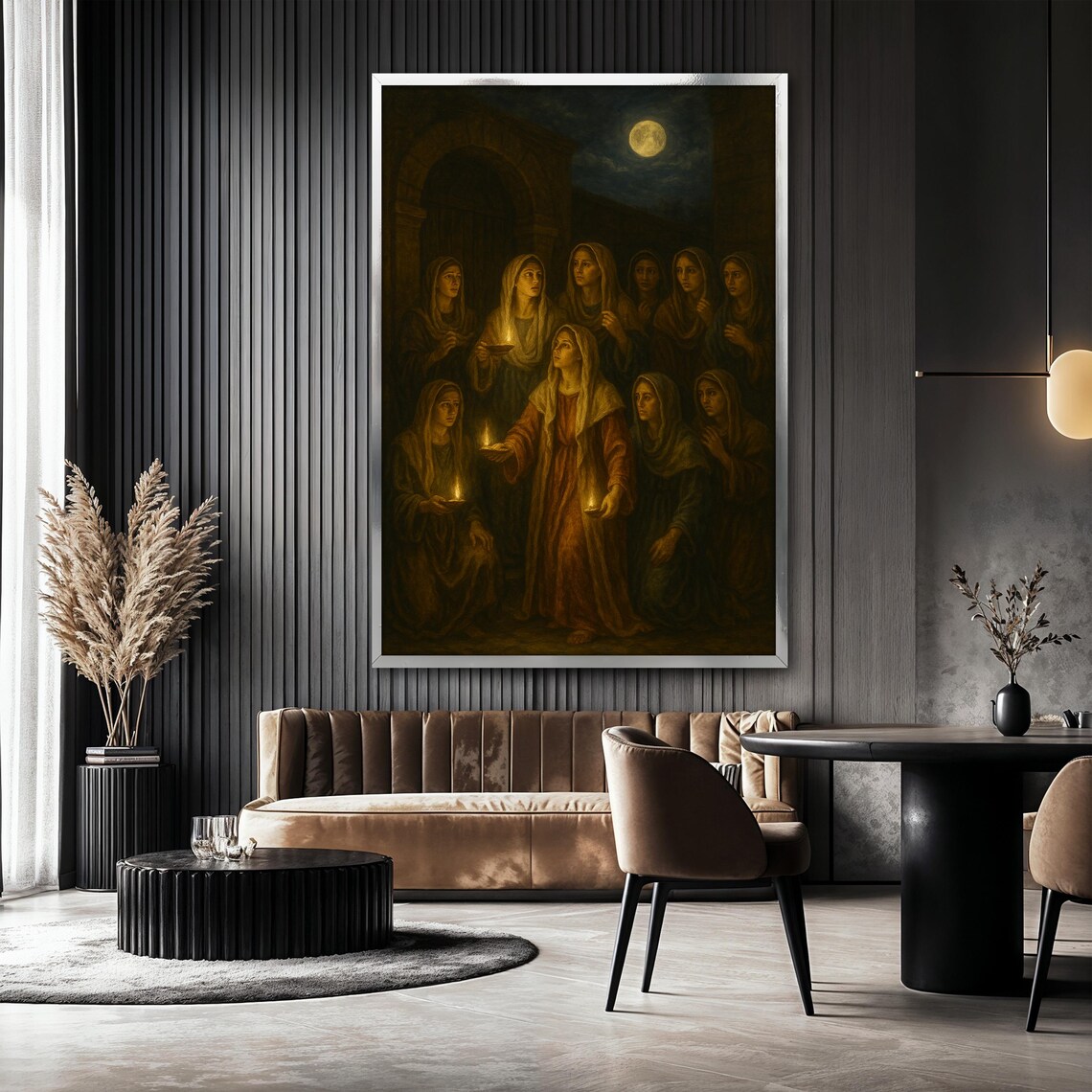Parable Of The Ten Virgins, Christian Faith Art Print - Image 2