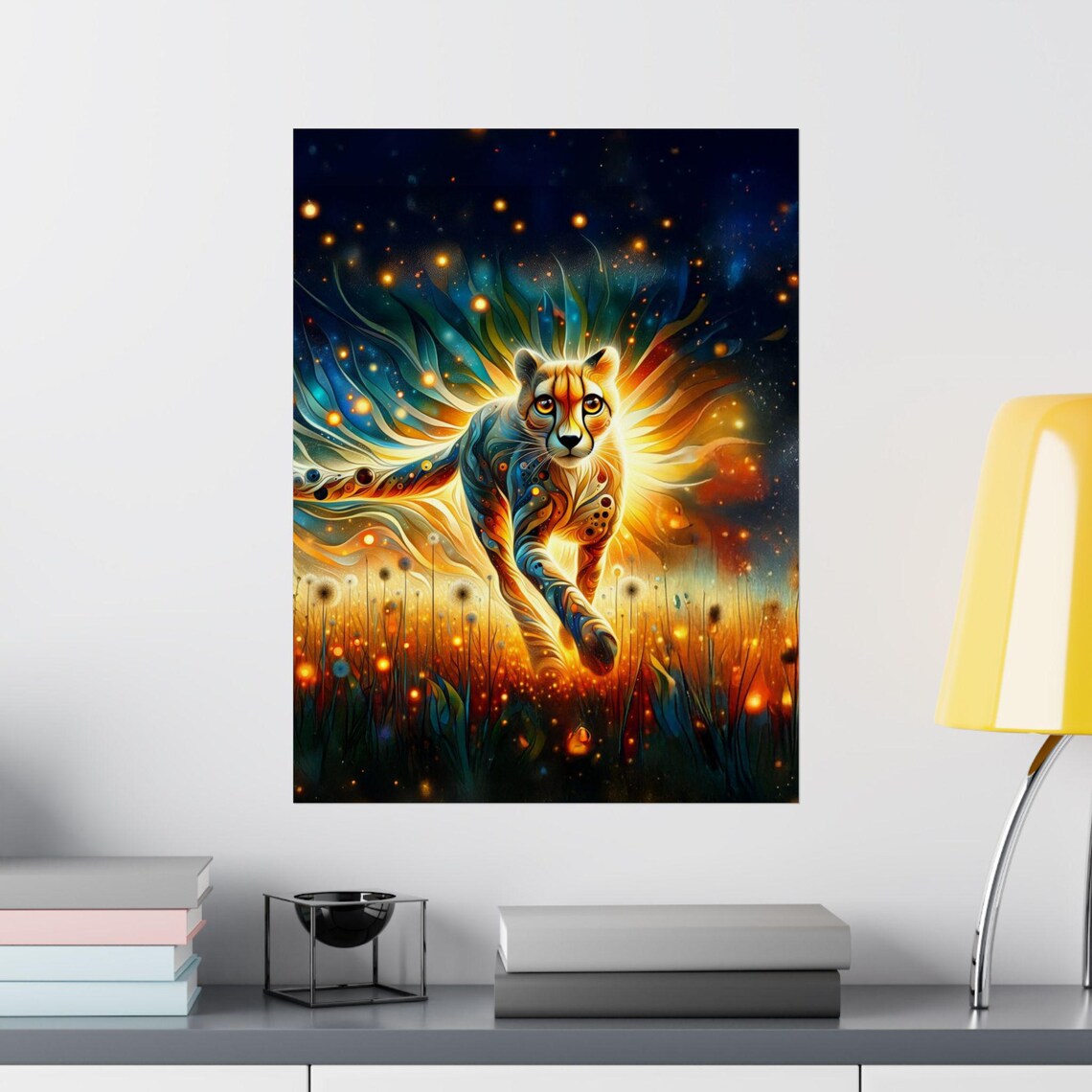 Cheetah Poster, Decor for Animal Lovers - Image 2