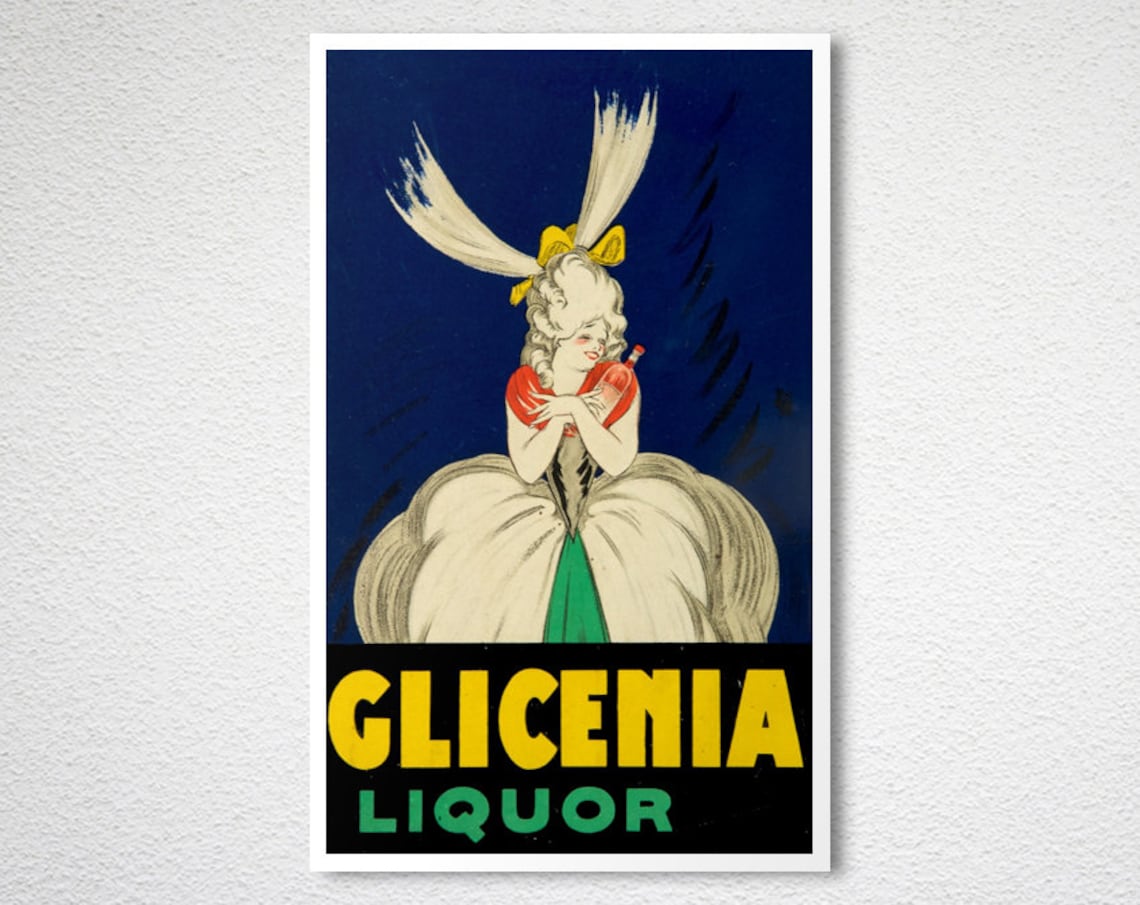 Glicenia Liquor by Leonetto Cappiello, Poster Print - Image 2