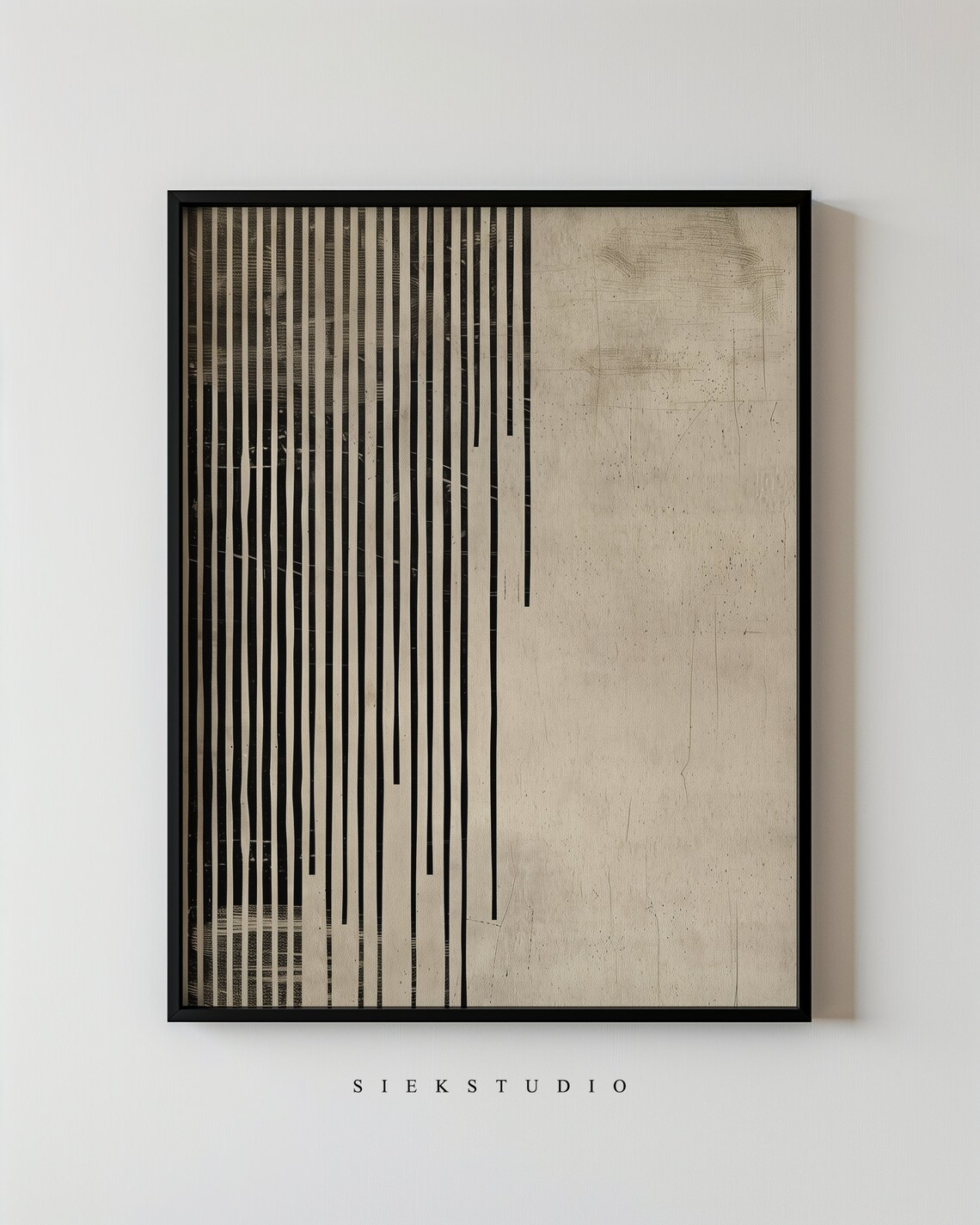 Abstract Line Art, Modern Minimalist Wall Art Print