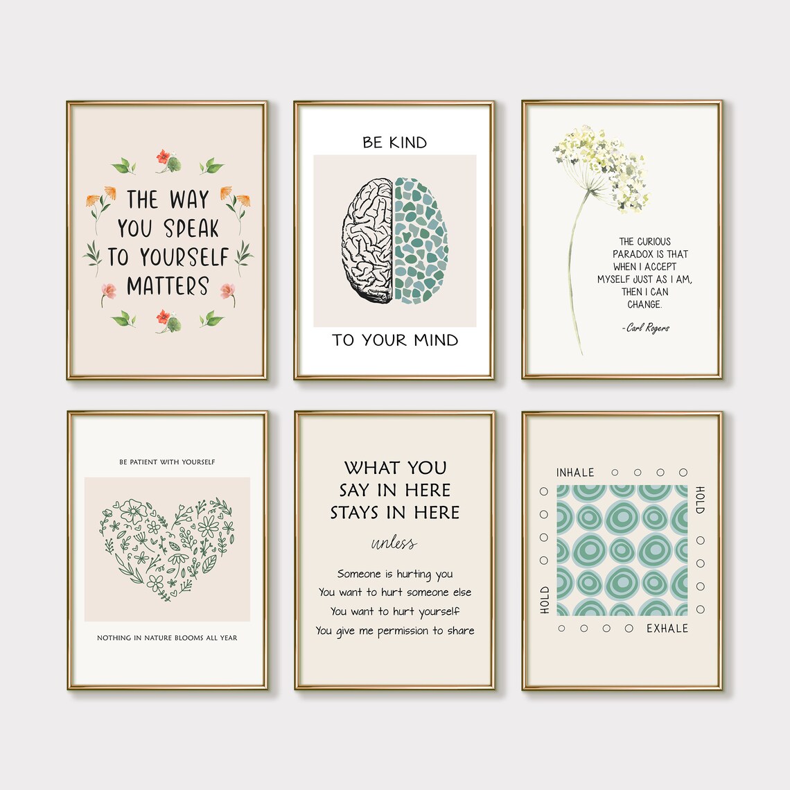 Mental Health Posters for Therapy Office Decor - Image 3