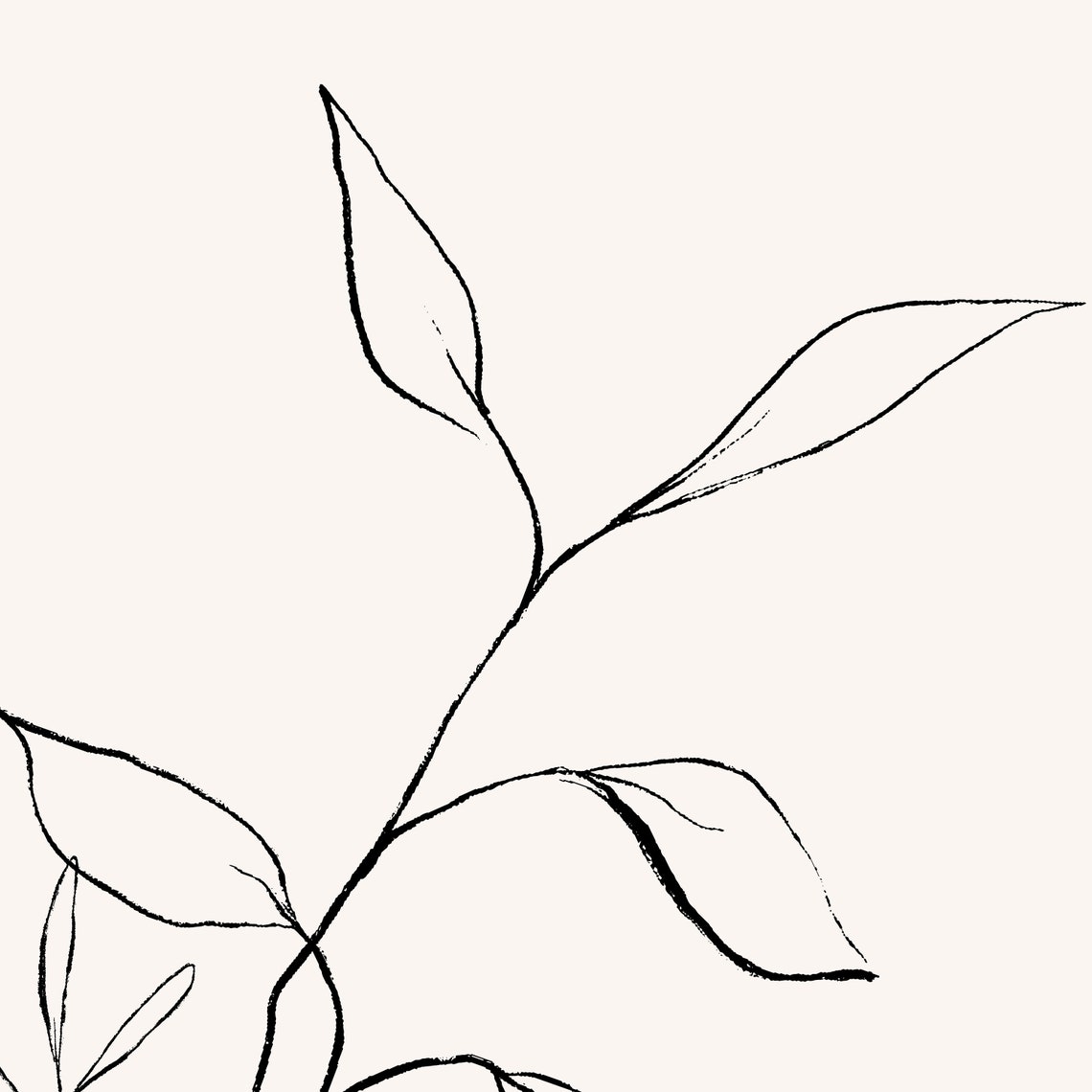 Carl Jung Become Who You Truly Are Botanical Line Art Therapy Poster - Image 2