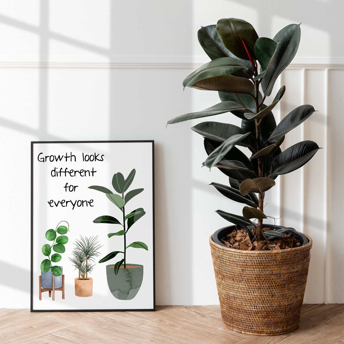 Growth Mindset Therapy Office Wall Art Print - Image 2