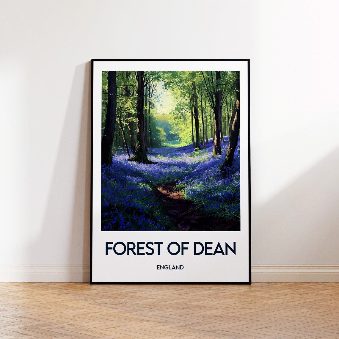 Forest Of Dean Vintage Travel Poster Print