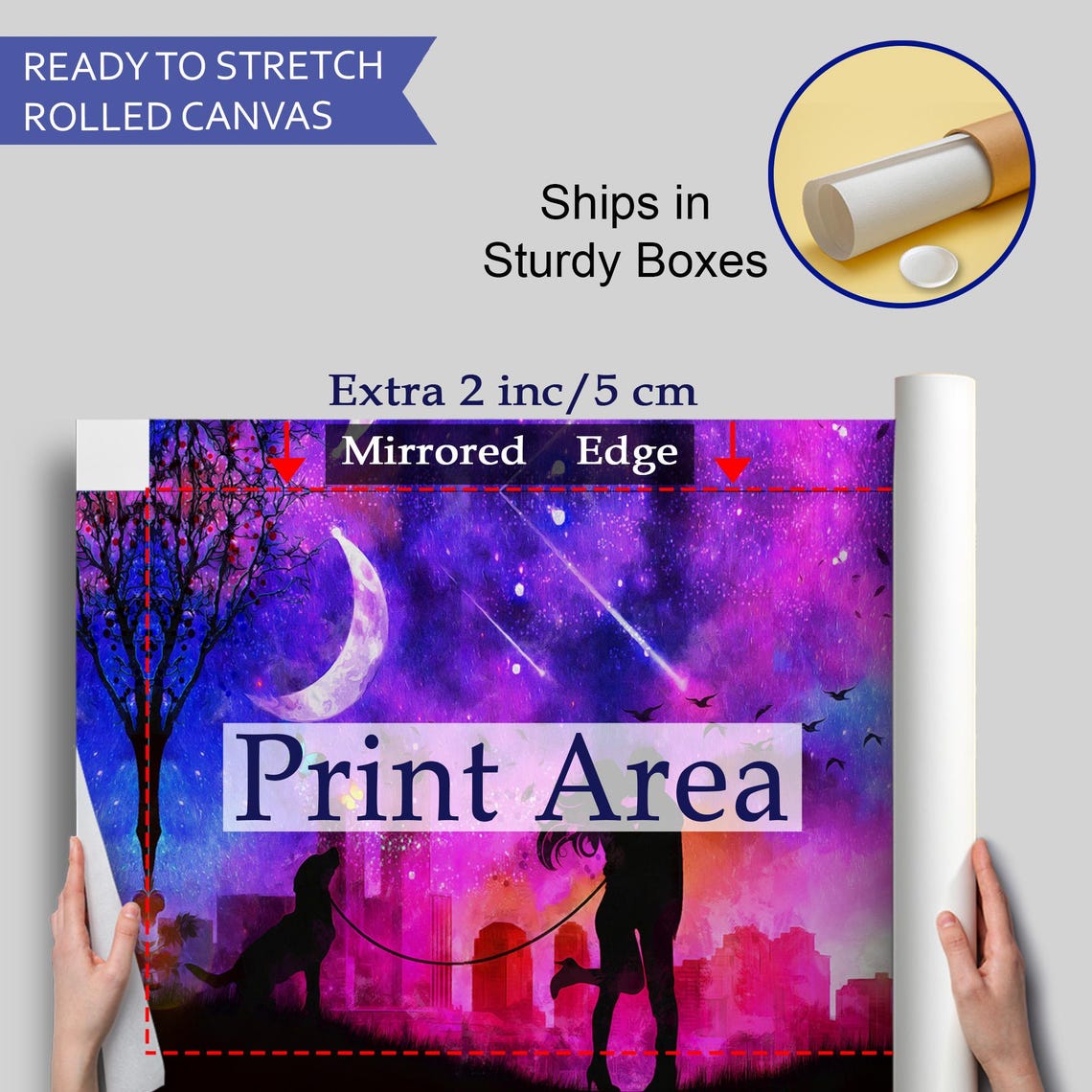 Romantic Couple Eiffel Tower Kiss Paris Night Galaxy Sky Poster - Image 4