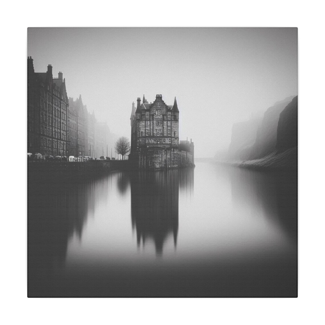 Water Of Leith Edinburgh Minimalist Art Print - Image 2