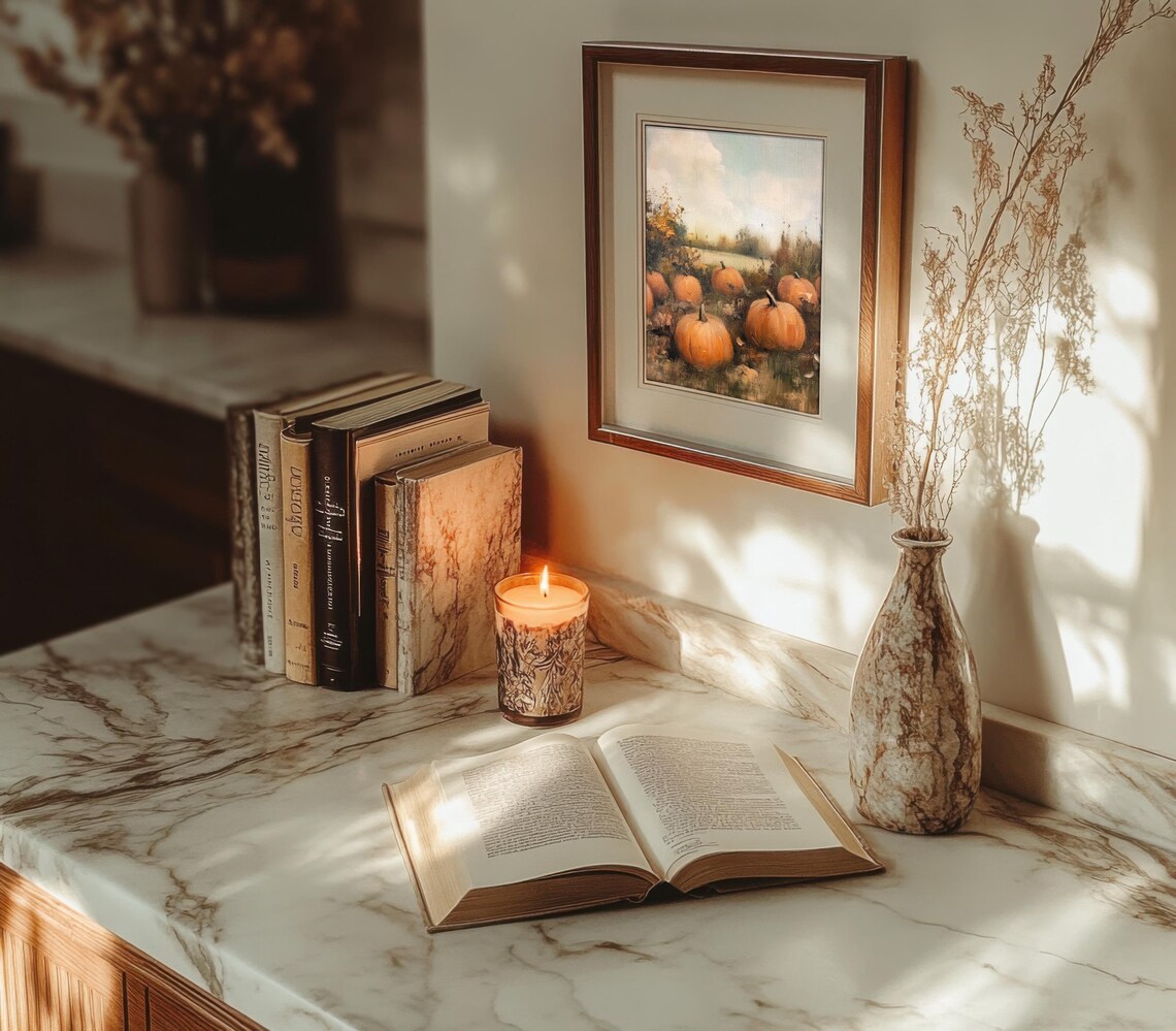 Pumpkin Patch - Muted Vintage Style - Image 2
