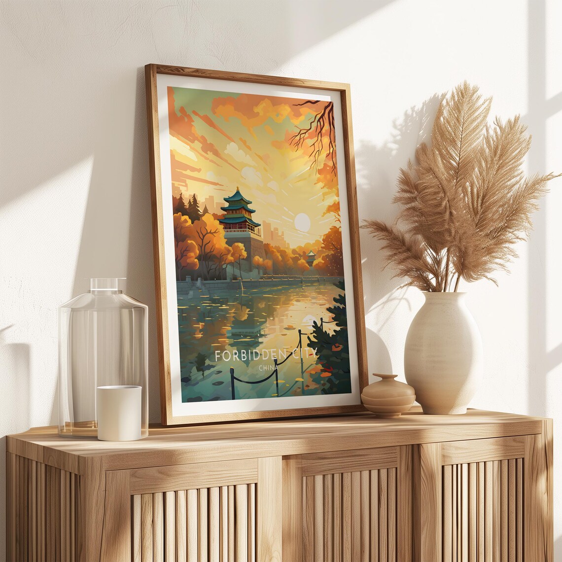 Beijing Travel Poster, Forbidden City China Travel - Image 2
