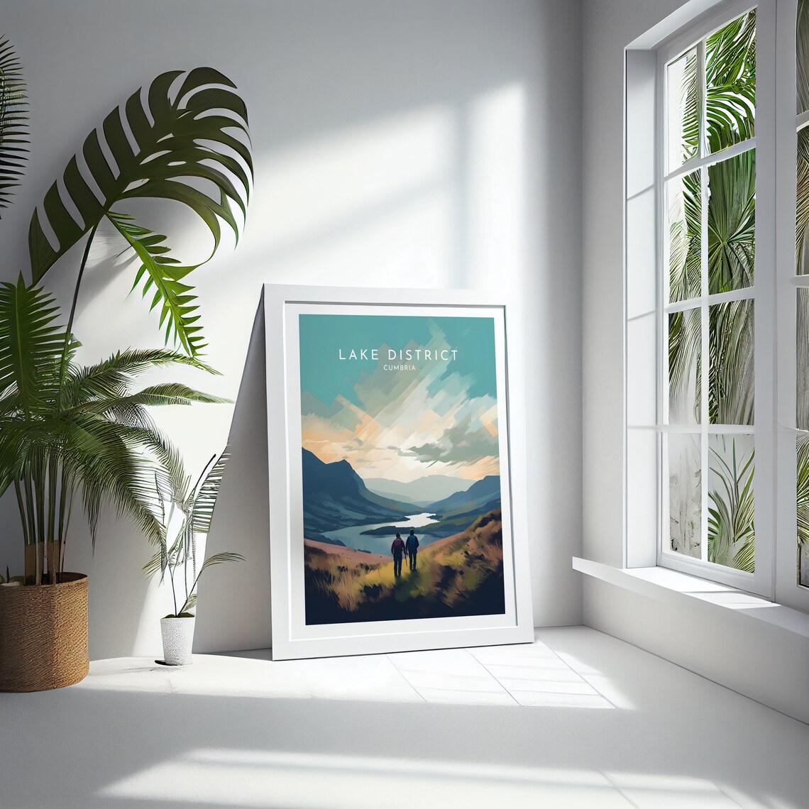 Cumbria Lake District England Travel Poster - Image 4