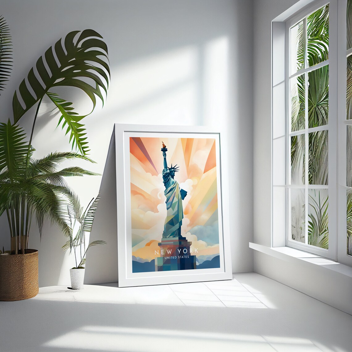 New York Travel Poster, United States Home Decor - Image 4