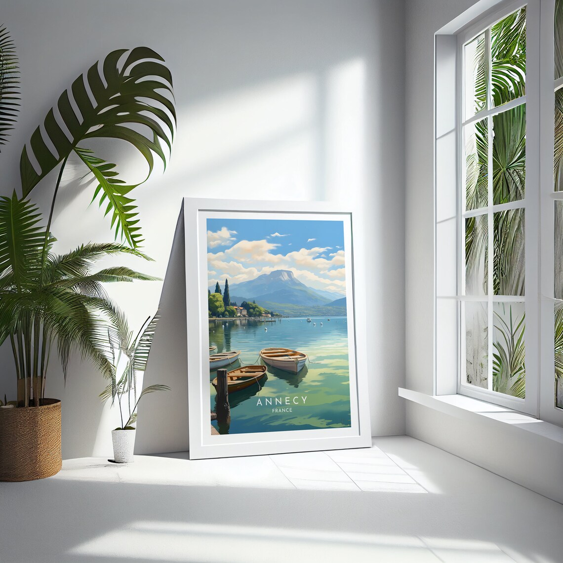 Annecy Travel Poster, France Home Decor Print - Image 4
