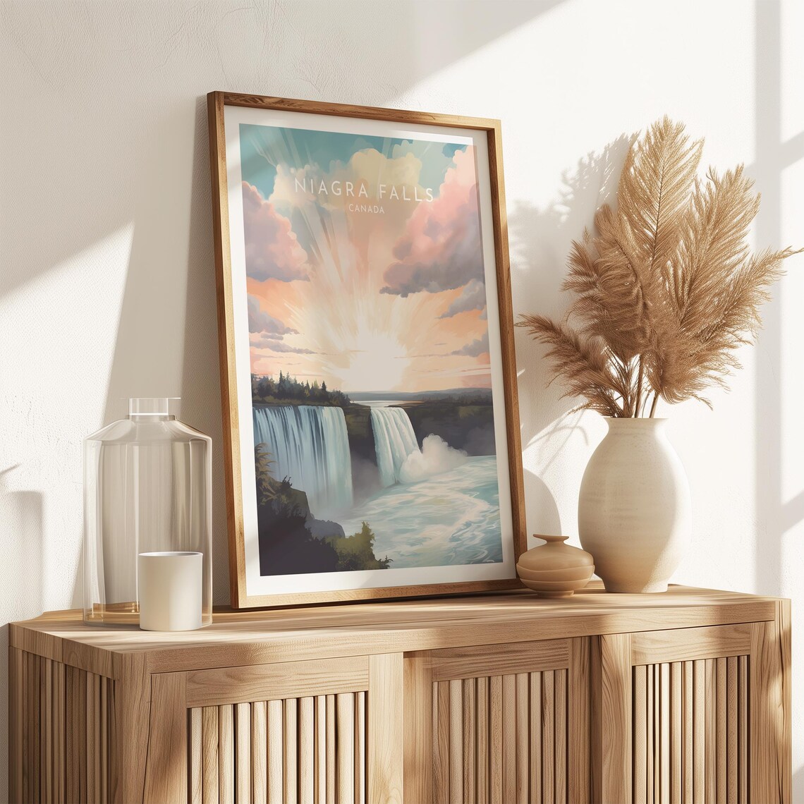 Niagara Falls Travel Poster, Canada Home Decor - Image 2