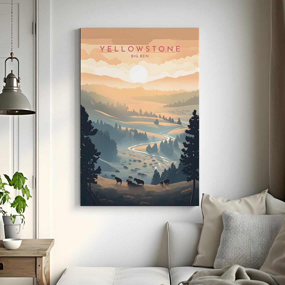 Yellowstone Home Decor Gift Poster Print - Image 3