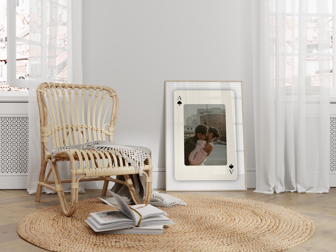 Custom Photo Playing Card Print, Personalized Gift - Image 5