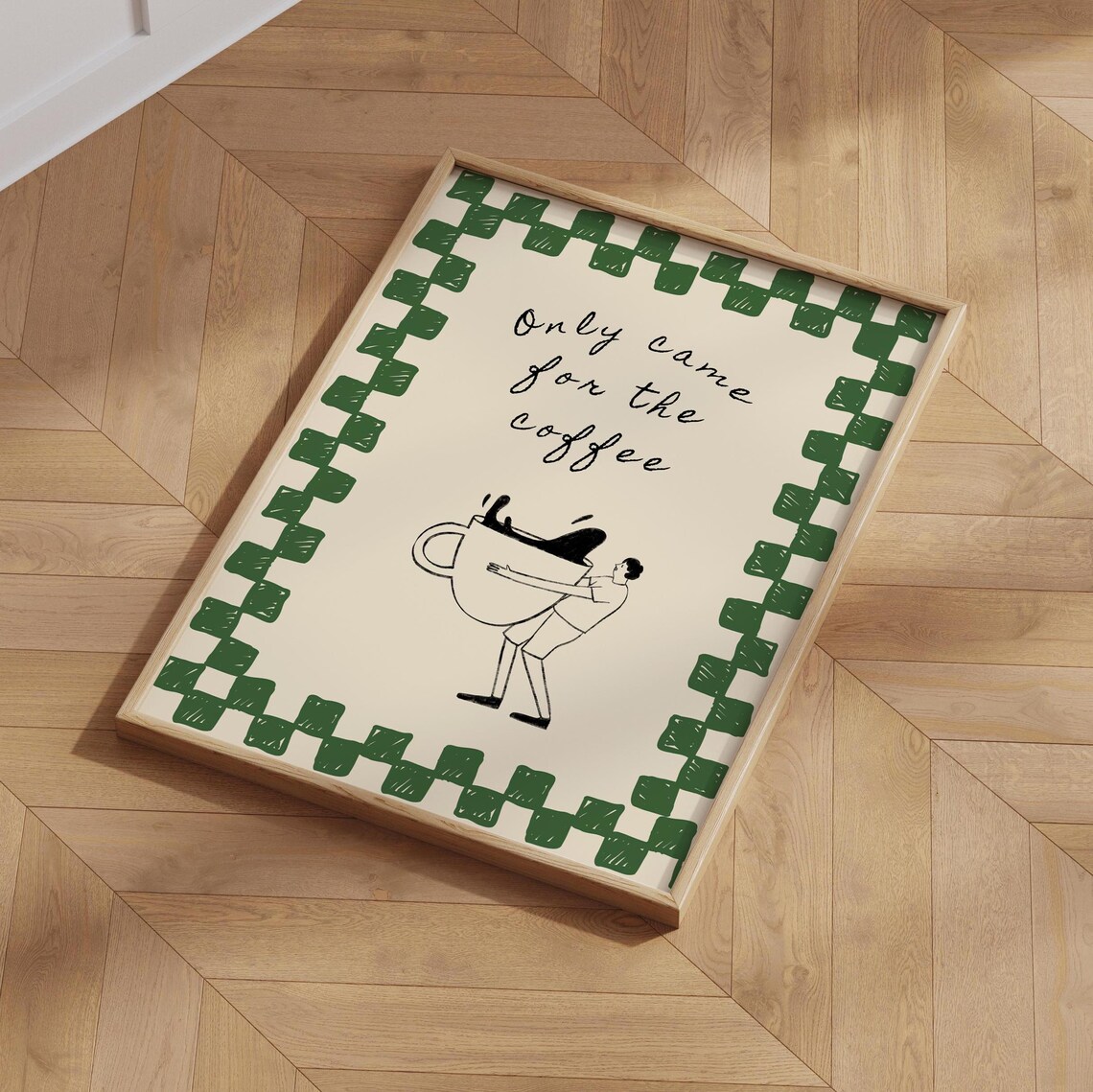 Coffee Station Poster, Coffee Lover Gift