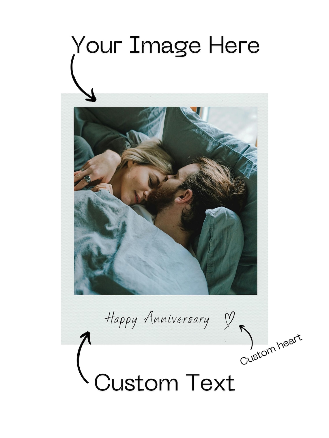 Personalized Valentines Gift, Custom Photo Print - Image 2