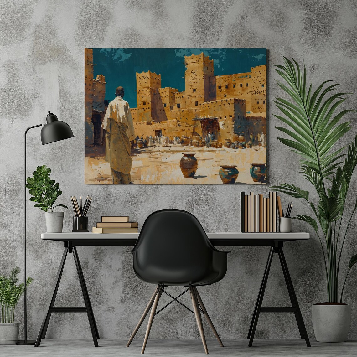 Sudan Nostalgic Elements, Khartoum Art Print