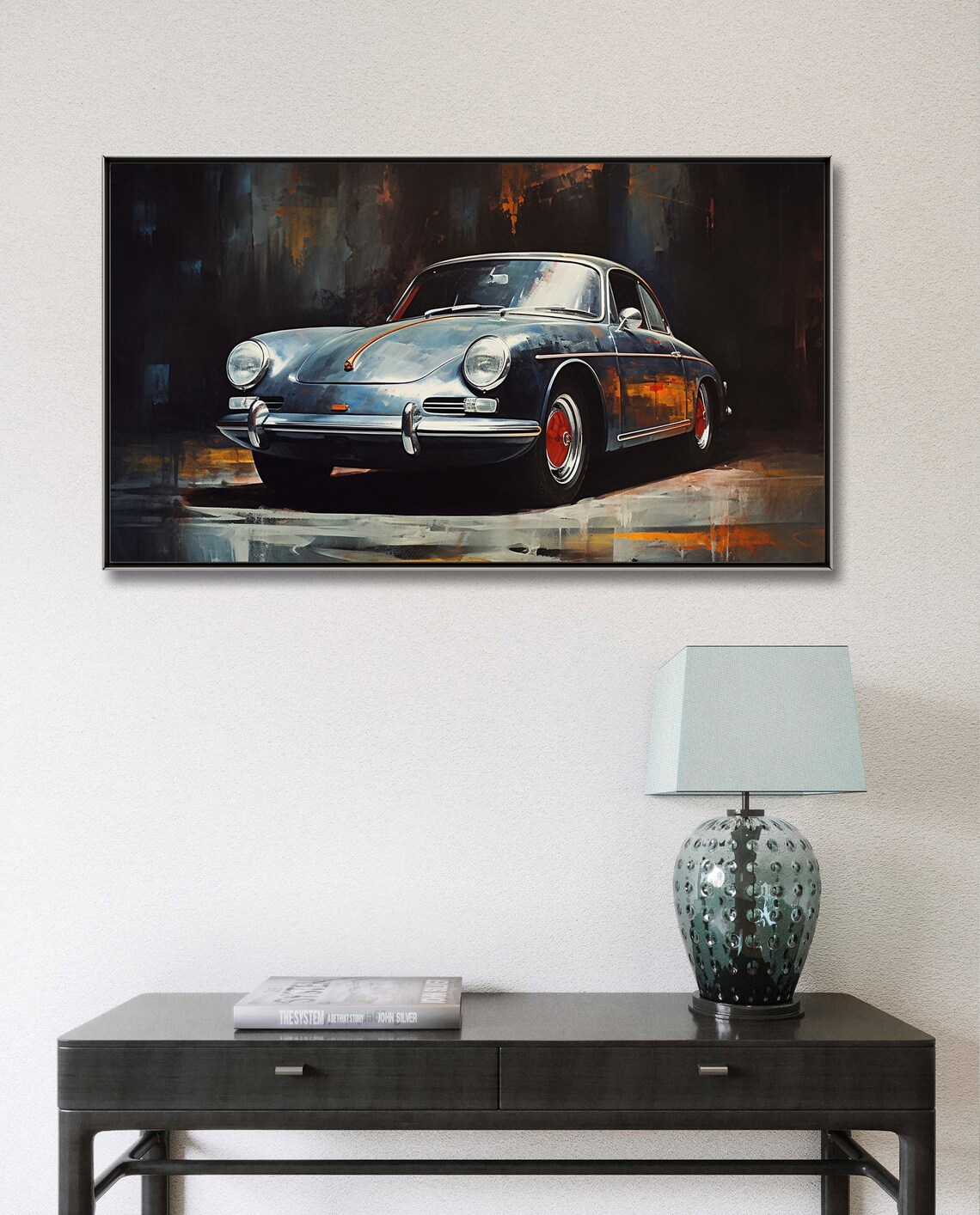 Classic Car Wall Art, Custom Painting From Photo - Image 2