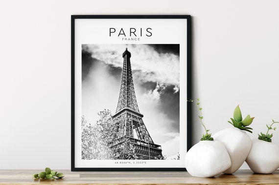 Eiffel Tower Eiffel Tower Photography Eiffel Tower Poster Paris Print Paris Photo Paris Wall Art Wall Art Home Decor France Travel