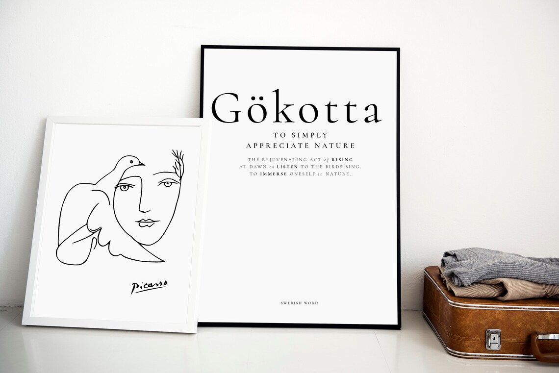 Gökotta Swedish Definition Print To Simply Appreciate Nature Dawn Songbird - Image 3