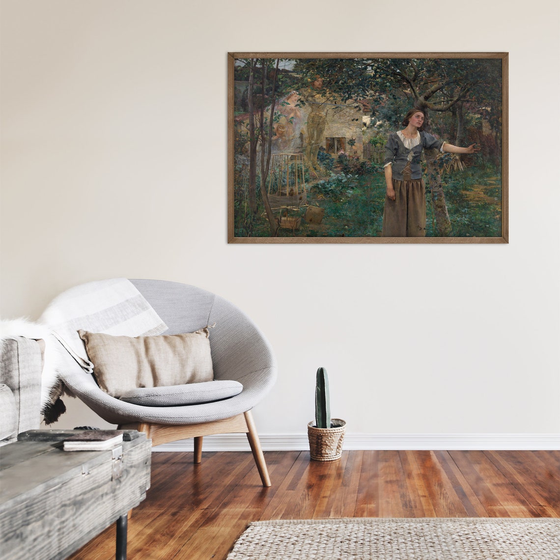 Joan Of Arc, Classic Painting Art Print - Image 2
