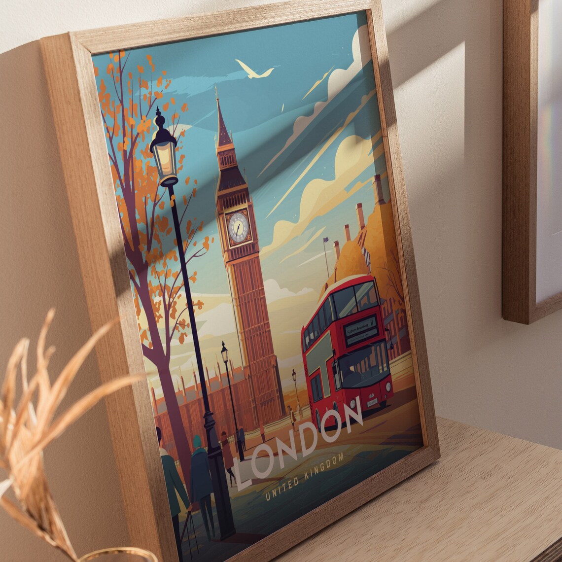 Big Ben Timeless England Travel Print, London - Image 4