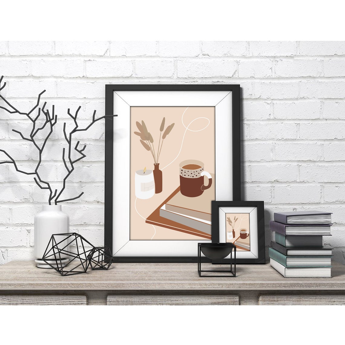 Coffee Poster Room Decor Coffee Kitchen Minimalist Wall Art Abstract Art Print Kitchen Prints - Image 4
